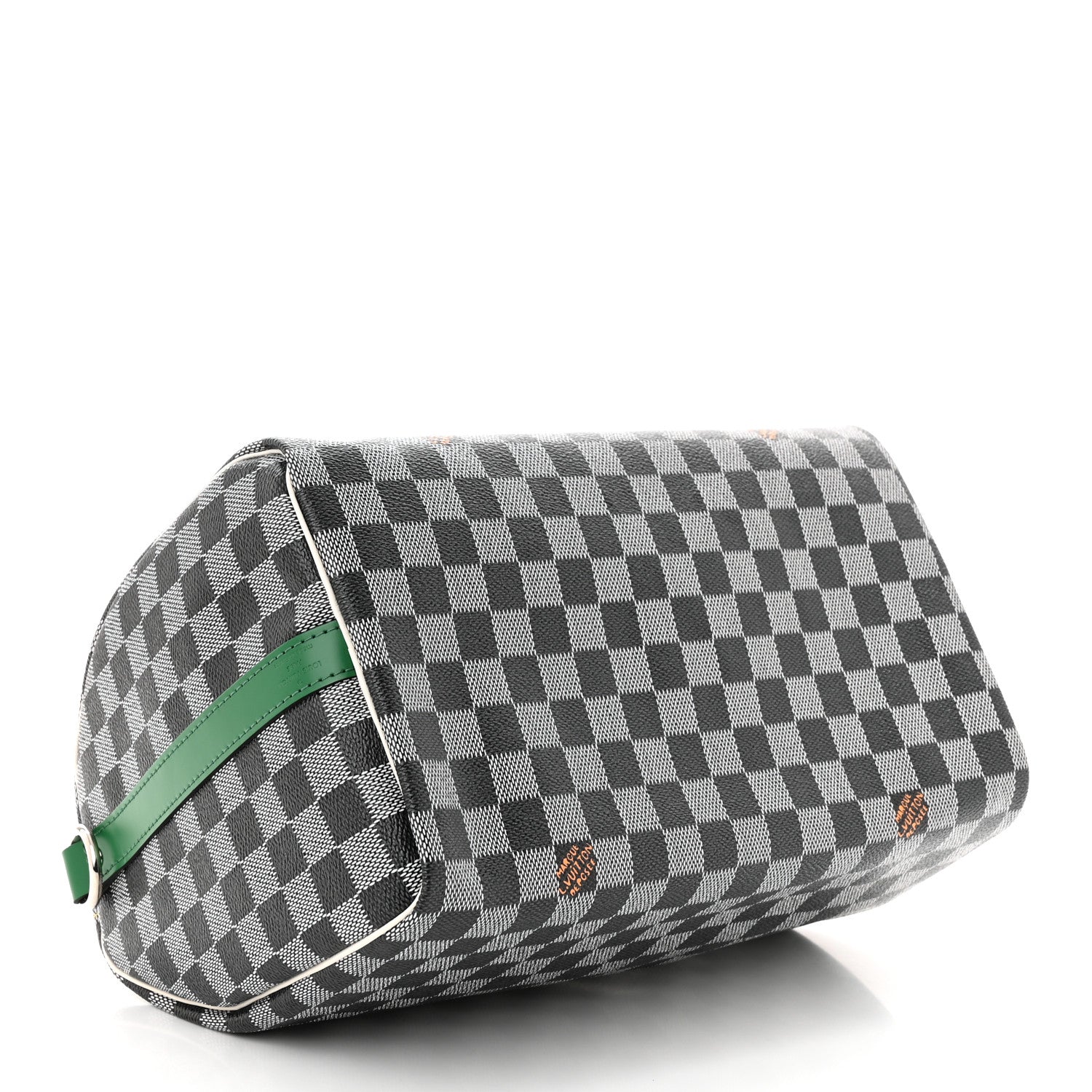 Louis Vuitton Damier Speedy Bandouliere 30 Black White 4 of 10