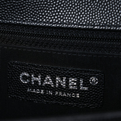 Chanel Caviar Quilted New Medium Boy Flap Black 5 of 9