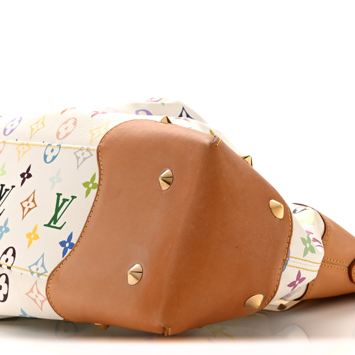 Louis Vuitton Monogram Multicolor Judy GM White 10 of 11