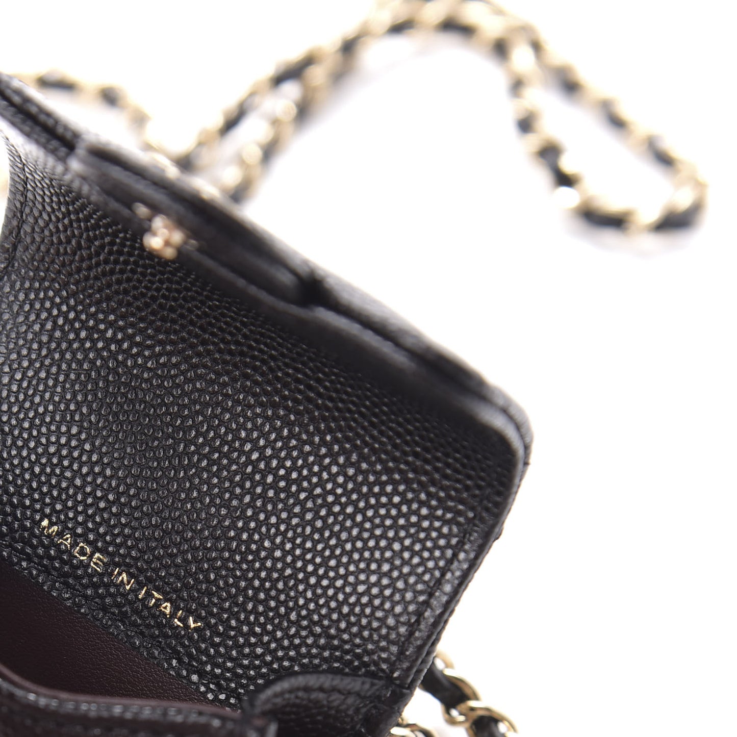 Caviar Quilted Airpods Pro Case Black