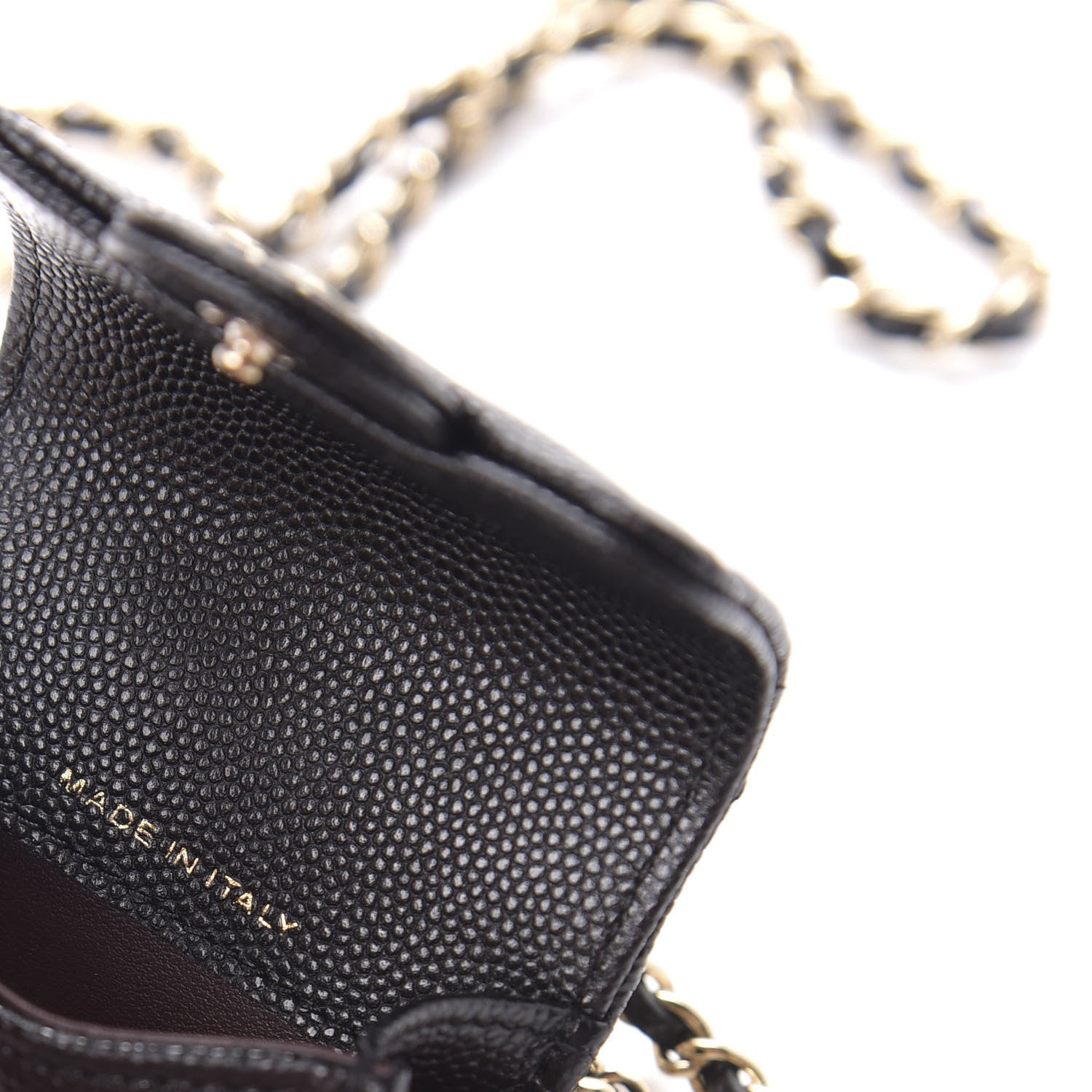 Chanel Caviar Quilted Airpods Pro Case Black 8 of 10