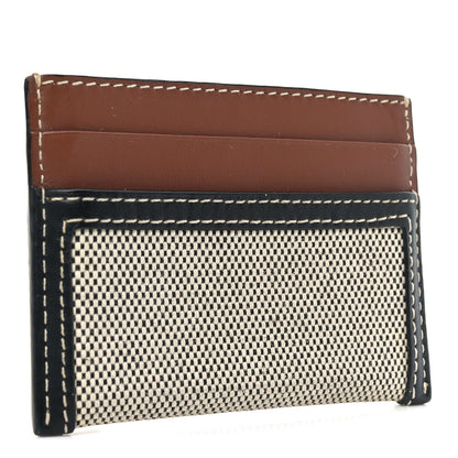 Burberry Cotton Canvas Horseferry Print Card Holder Natural Tan 3 of 6