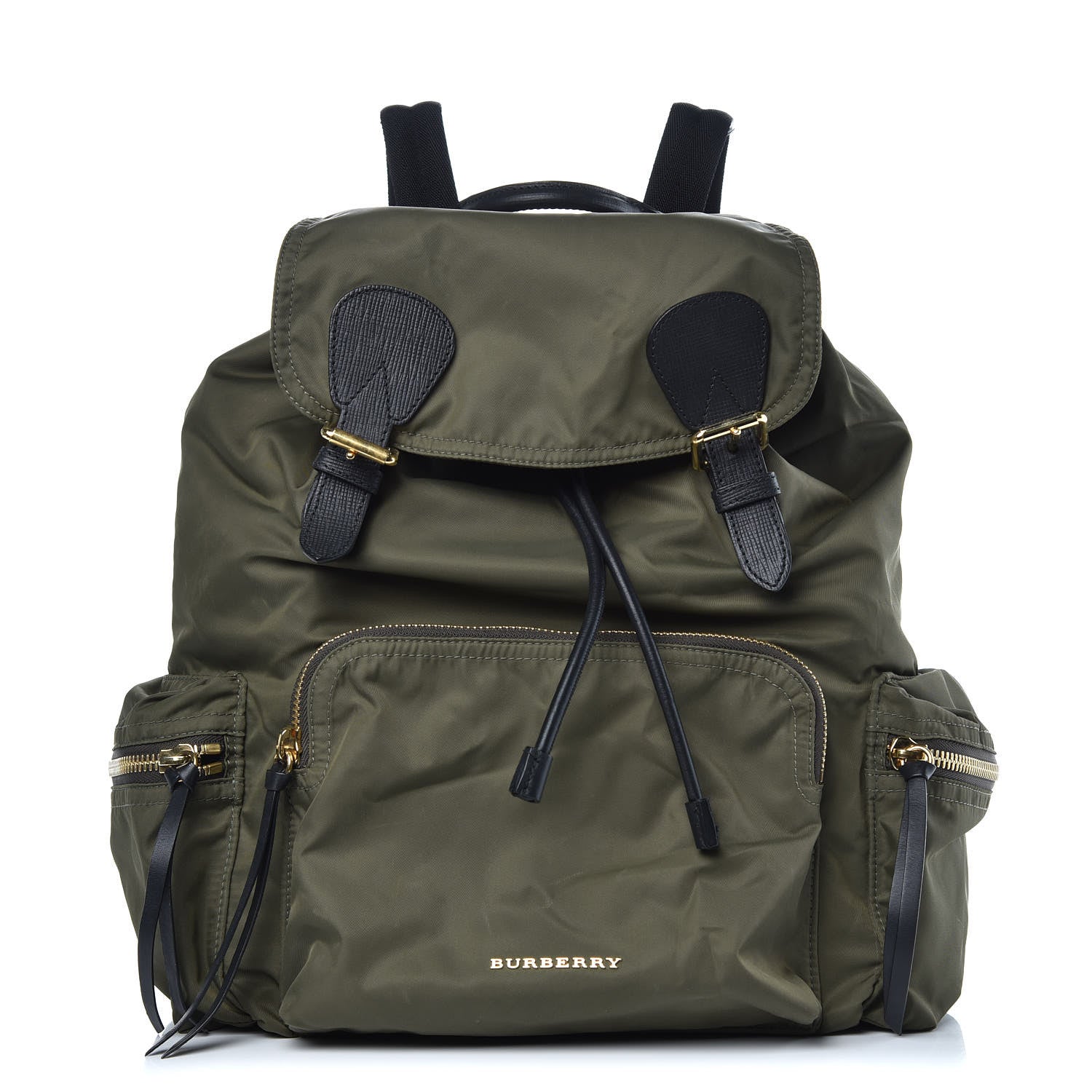 Burberry Nylon Large Rucksack Backpack Canvas Green 1 of 10