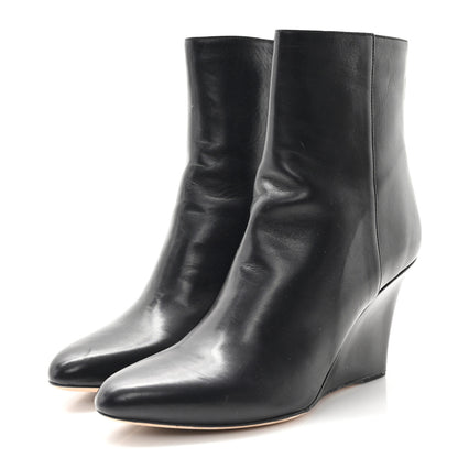 Jimmy Choo Calfskin Mayor Ankle Boots 36.5 Black 4 of 9