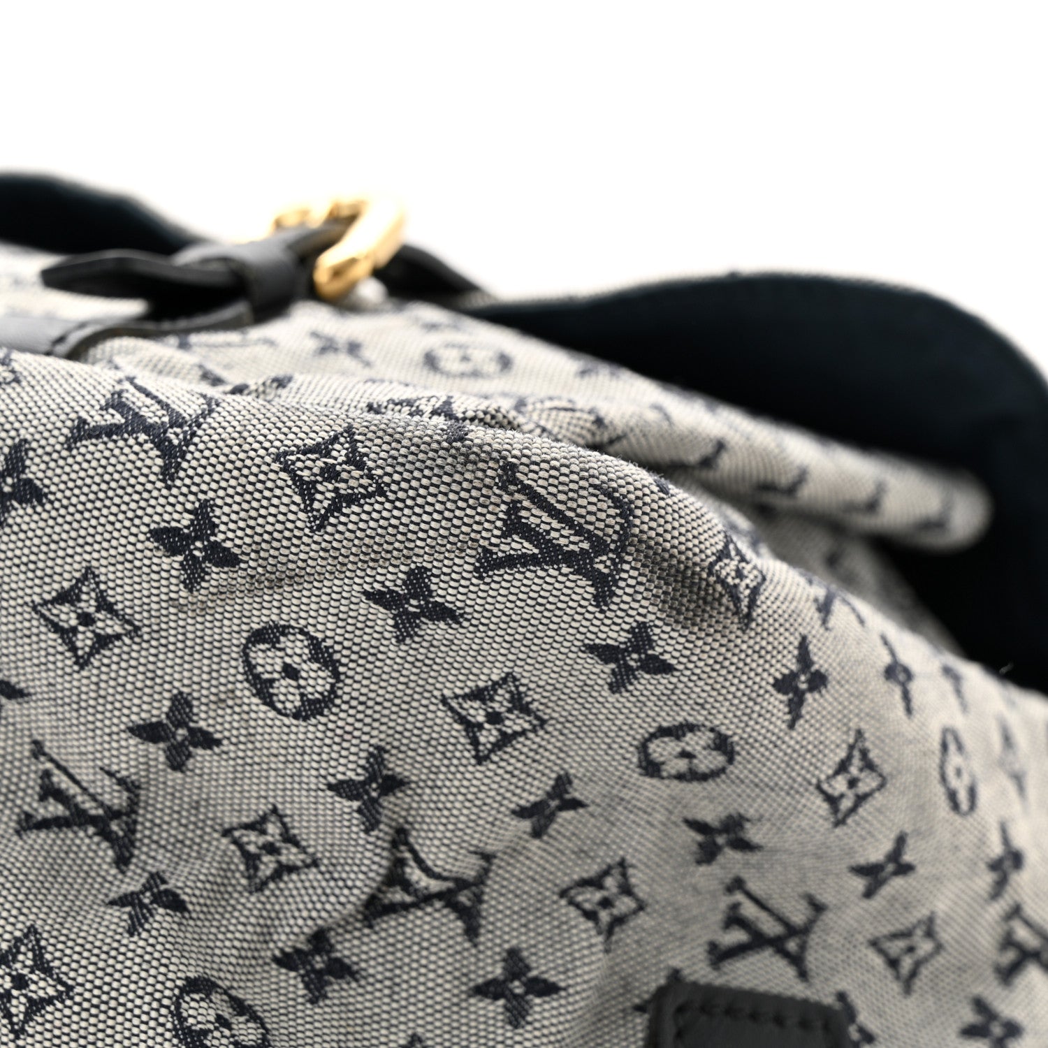 Louis Vuitton LOUIS VUITTON Mini Lin Sac a Langer Diaper Bag Blue 16 of 17