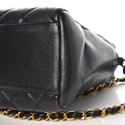 Chanel Caviar Quilted Camera Case Navy 10 of 13
