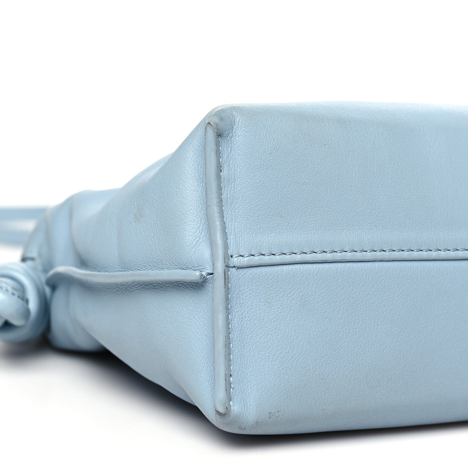 Loewe Nappa Medium Flamenco Knot Bag Dusty Blue 9 of 12