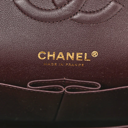 Chanel Caviar Quilted Medium Double Flap Dark Brown 5 of 9