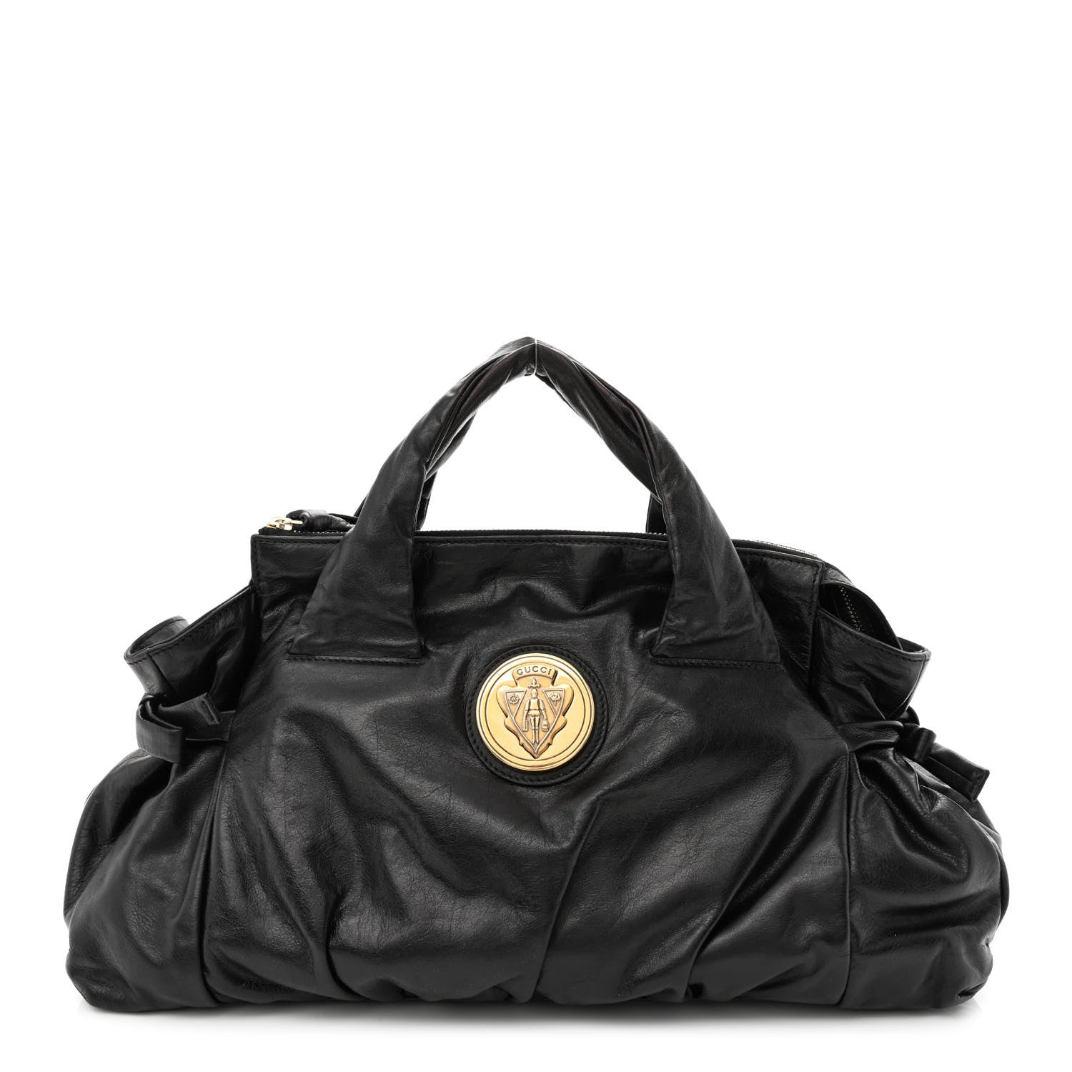 Gucci Calfskin Medium Hysteria Hobo Black 1 of 9