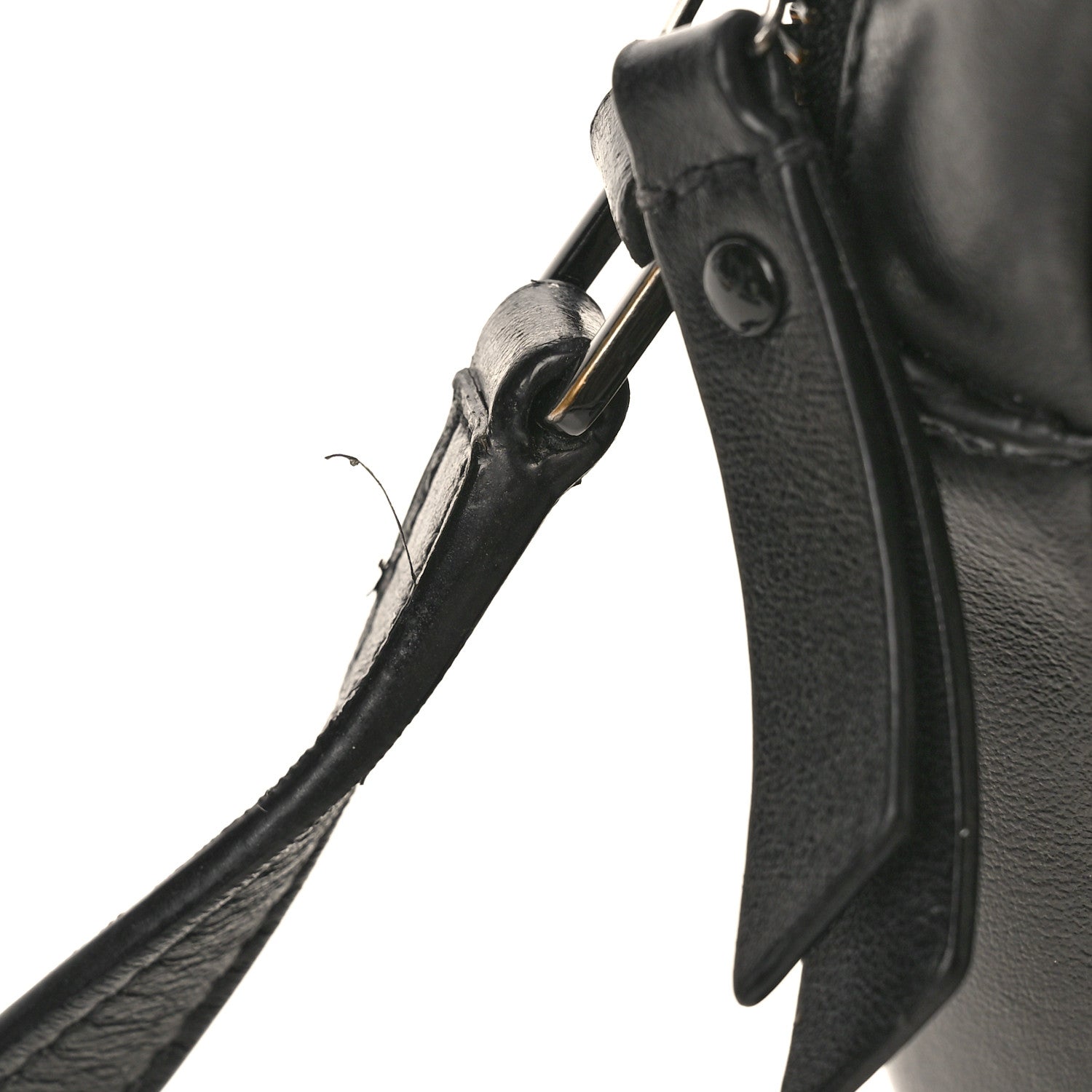 Saint Laurent Calfskin Matelasse Monogram Monochrome Lou Camera Bag Black 13 of 14