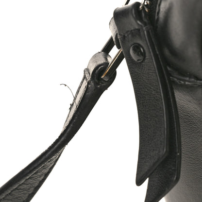 Saint Laurent Calfskin Matelasse Monogram Monochrome Lou Camera Bag Black 13 of 14