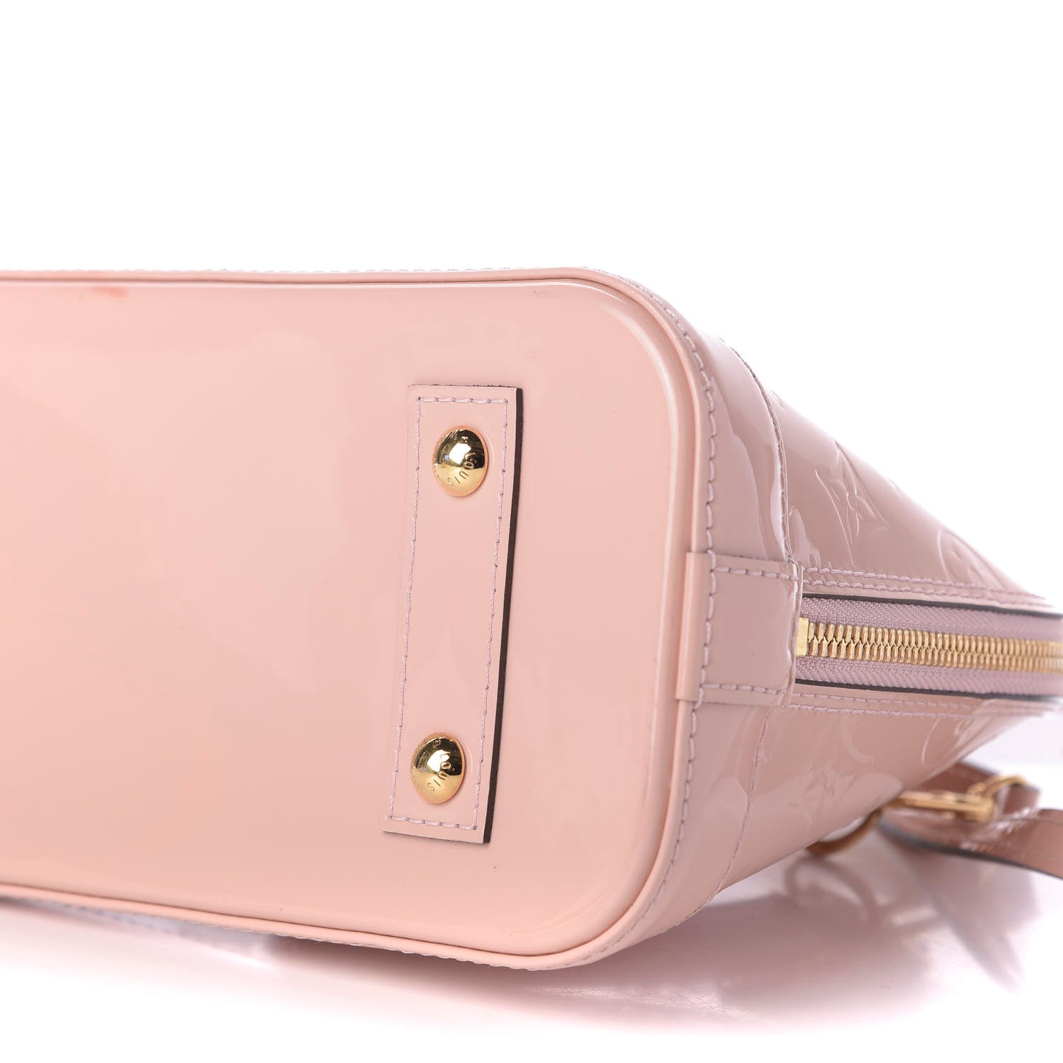 Louis Vuitton Vernis Alma BB Rose Ballerine 8 of 8
