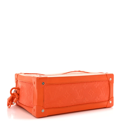 Louis Vuitton Taurillon Monogram Solar Ray Soft Trunk Orange 4 of 11