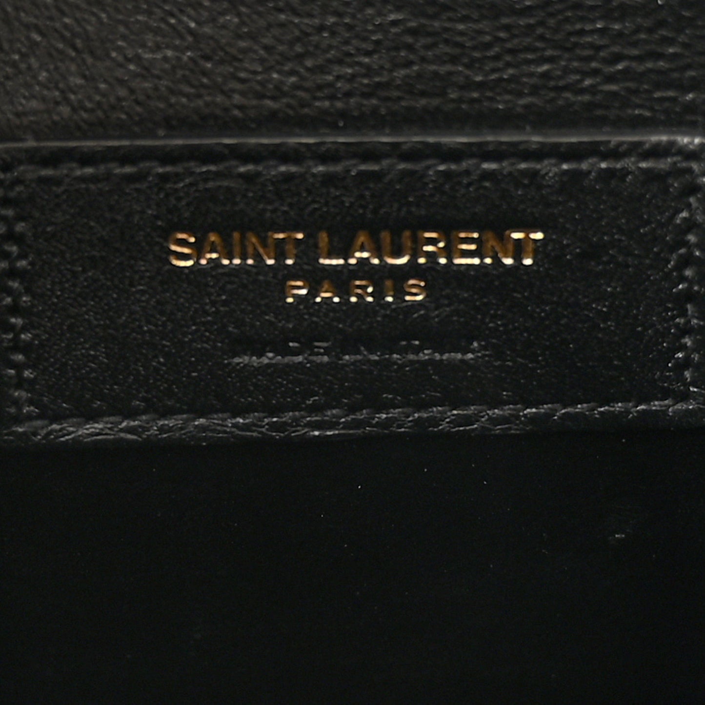 Shiny Calfskin Crocodile Embossed Manhattan Baguette Black