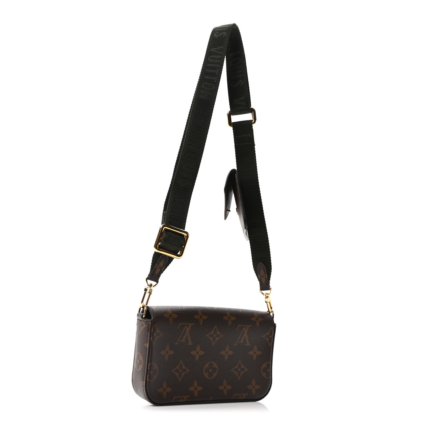 Louis Vuitton Monogram Felicie Strap & Go Kaki 2 of 9