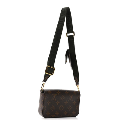 Louis Vuitton Monogram Felicie Strap & Go Kaki 2 of 9