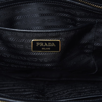 Prada Saffiano Medium Galleria Double Zip Tote Black 6 of 19