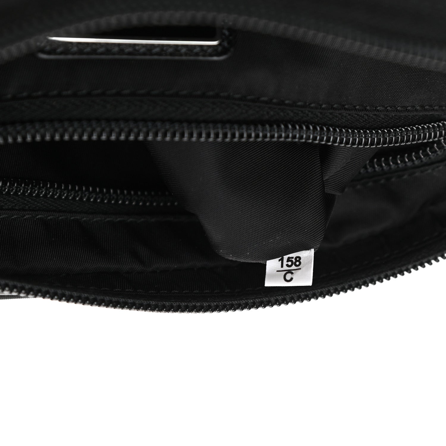 Prada Re-Nylon Saffiano Belt Bag Black 16 of 24