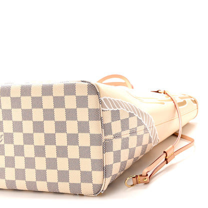 Louis Vuitton Damier Azur Nautical Neverfull MM 9 of 9
