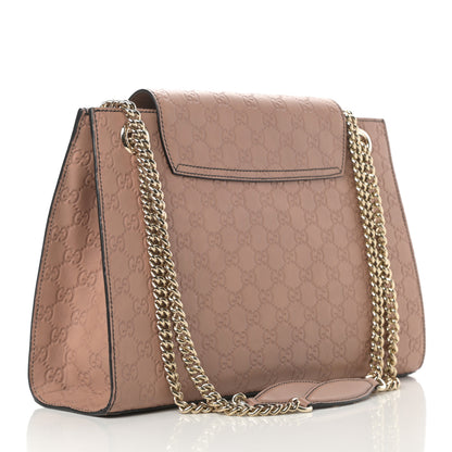 Gucci Guccissima Large Emily Chain Shoulder Bag Camelia 3 of 11