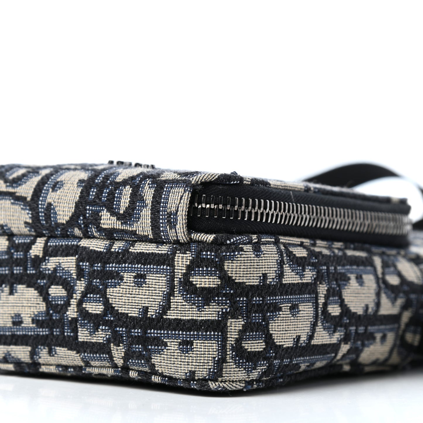Oblique Crossbody Bag Blue