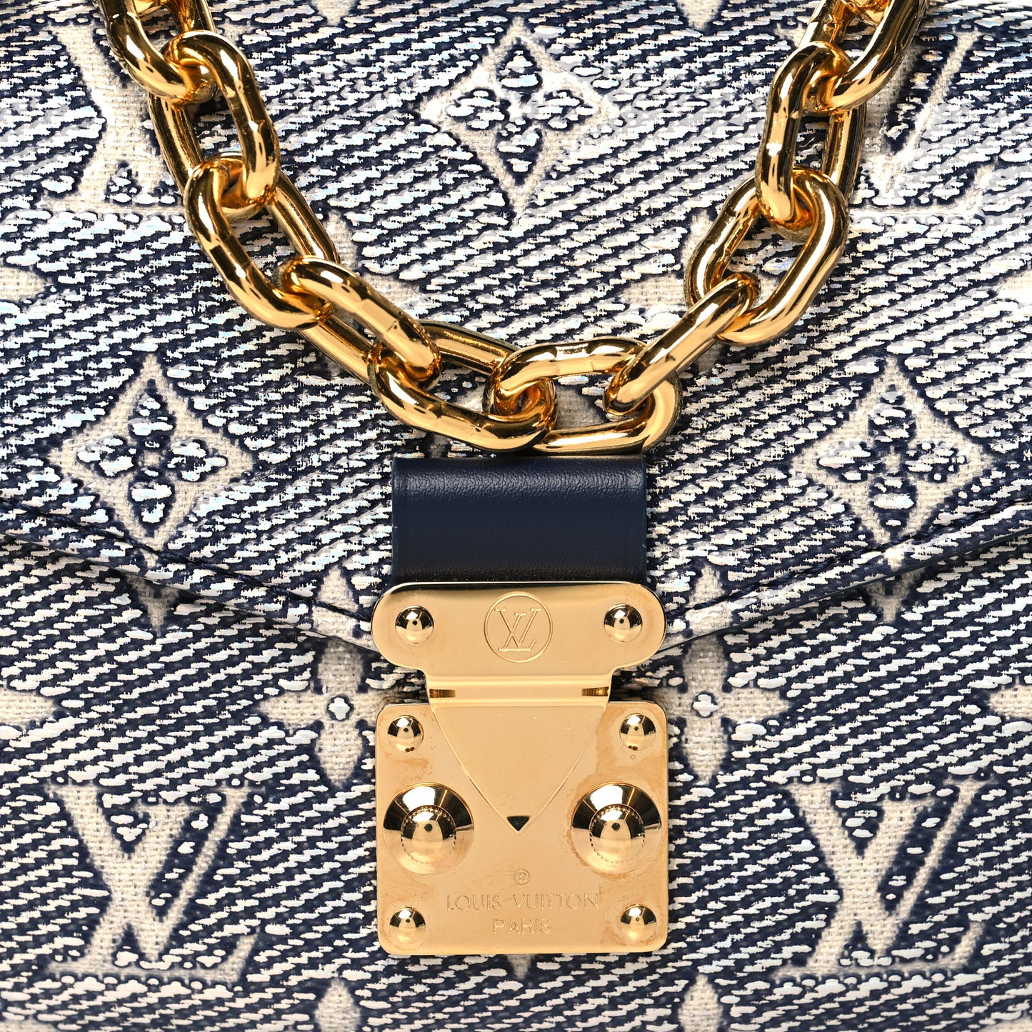 Monoglam Pochette Metis East West Blue