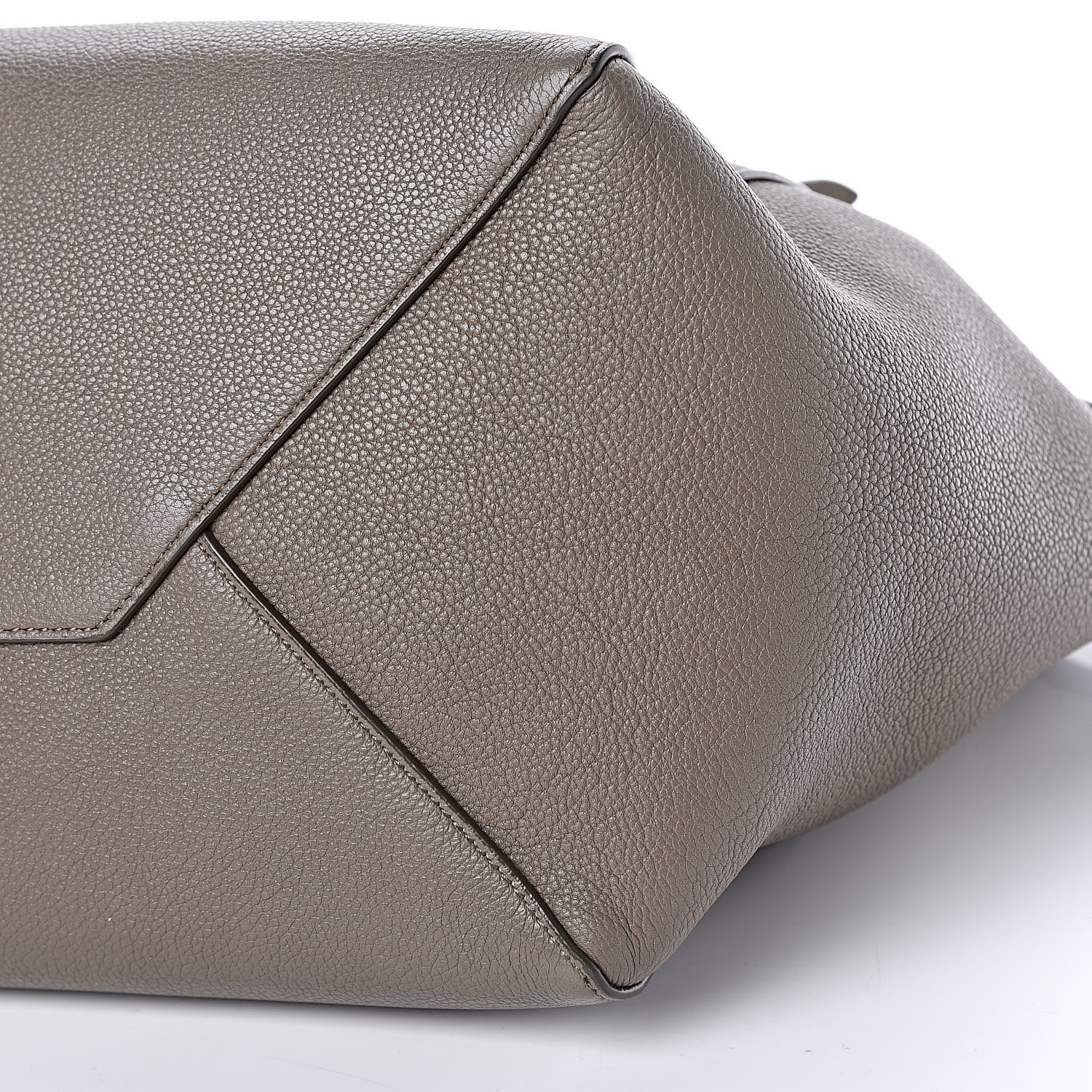 Celine Soft Grained Calfskin Small Belt Cabas Phantom Taupe 10 of 10