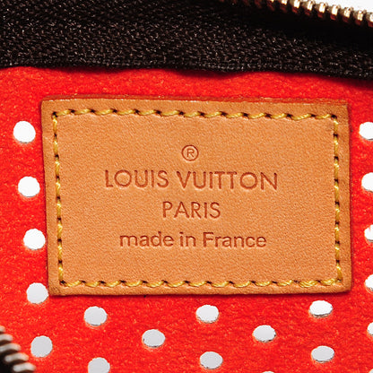 Louis Vuitton Monogram Perforated Pochette Plat Orange 6 of 7