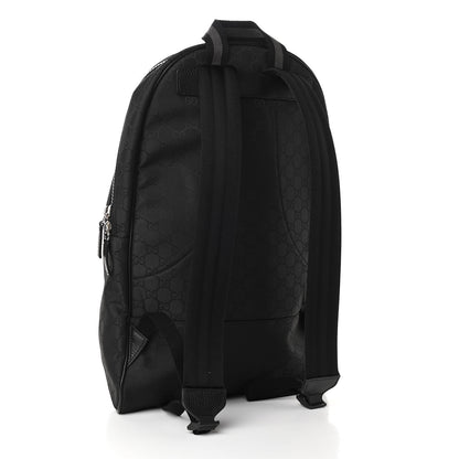 Gucci Nylon Monogram Slim Backpack Black 3 of 11