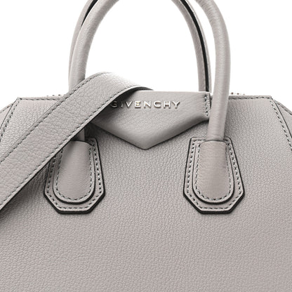 Givenchy Sugar Goatskin Mini Antigona Pearl Grey 7 of 9