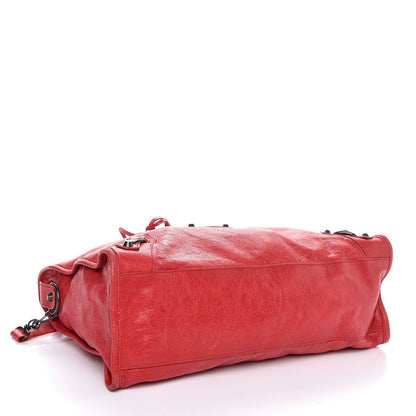 Balenciaga Agneau Classic Hardware City Rouge Coquelicot 5 of 8
