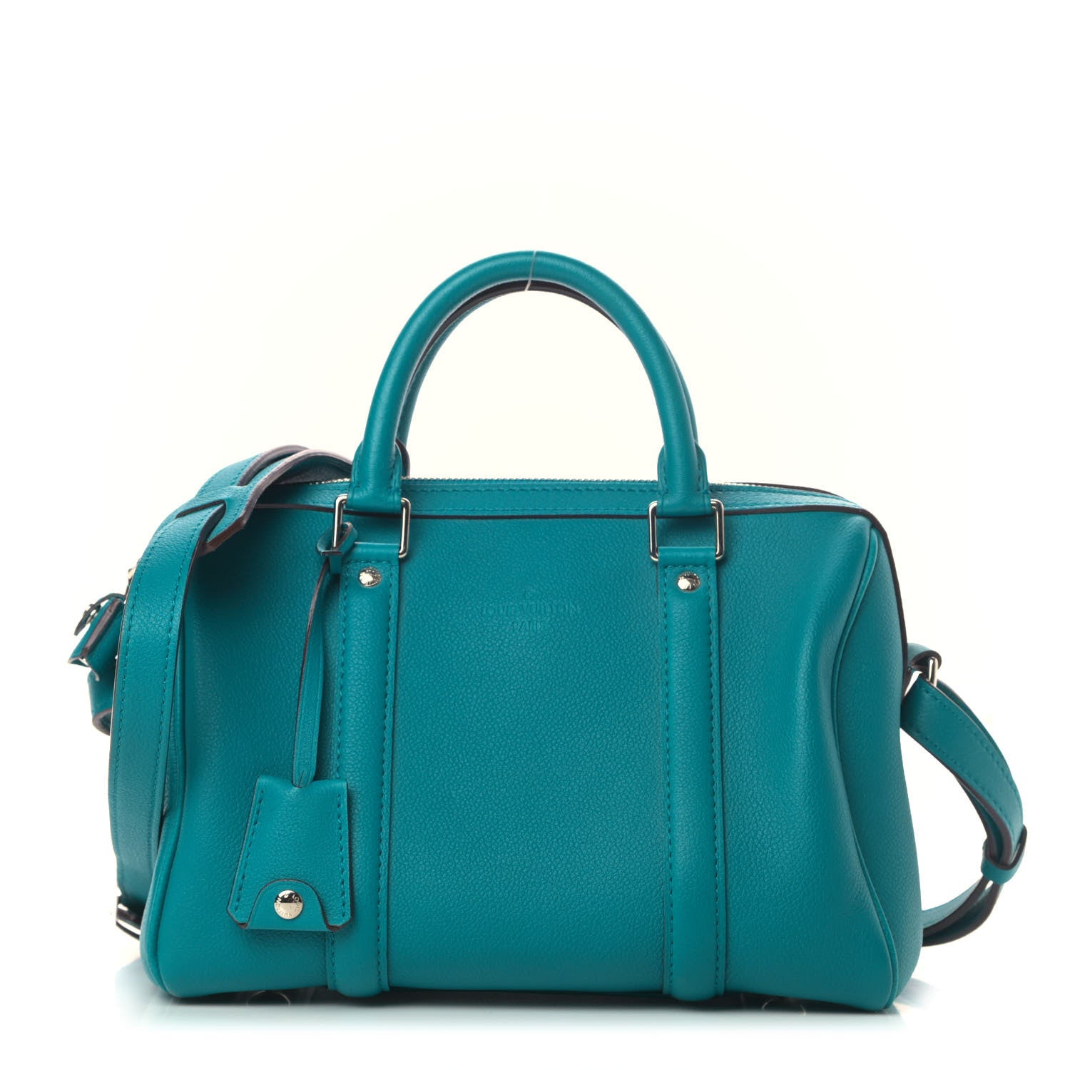 Louis Vuitton Veau Cachemire SC Bag PM Bleu Canard 1 of 6