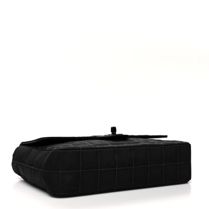 Chanel Nylon Medium Travel Flap Black 3 of 12