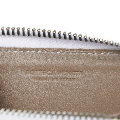 Bottega Veneta Nappa Intrecciato Studded Zip Around Coin Purse Oyster Lilac 6 of 9