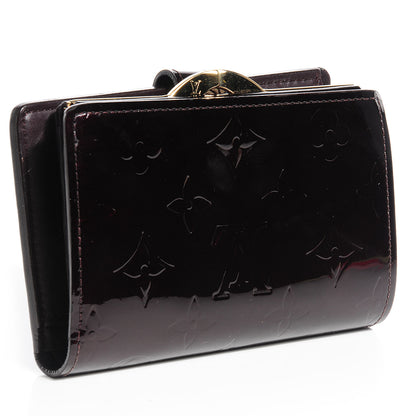 Louis Vuitton Vernis French Purse Wallet Amarante 3 of 8