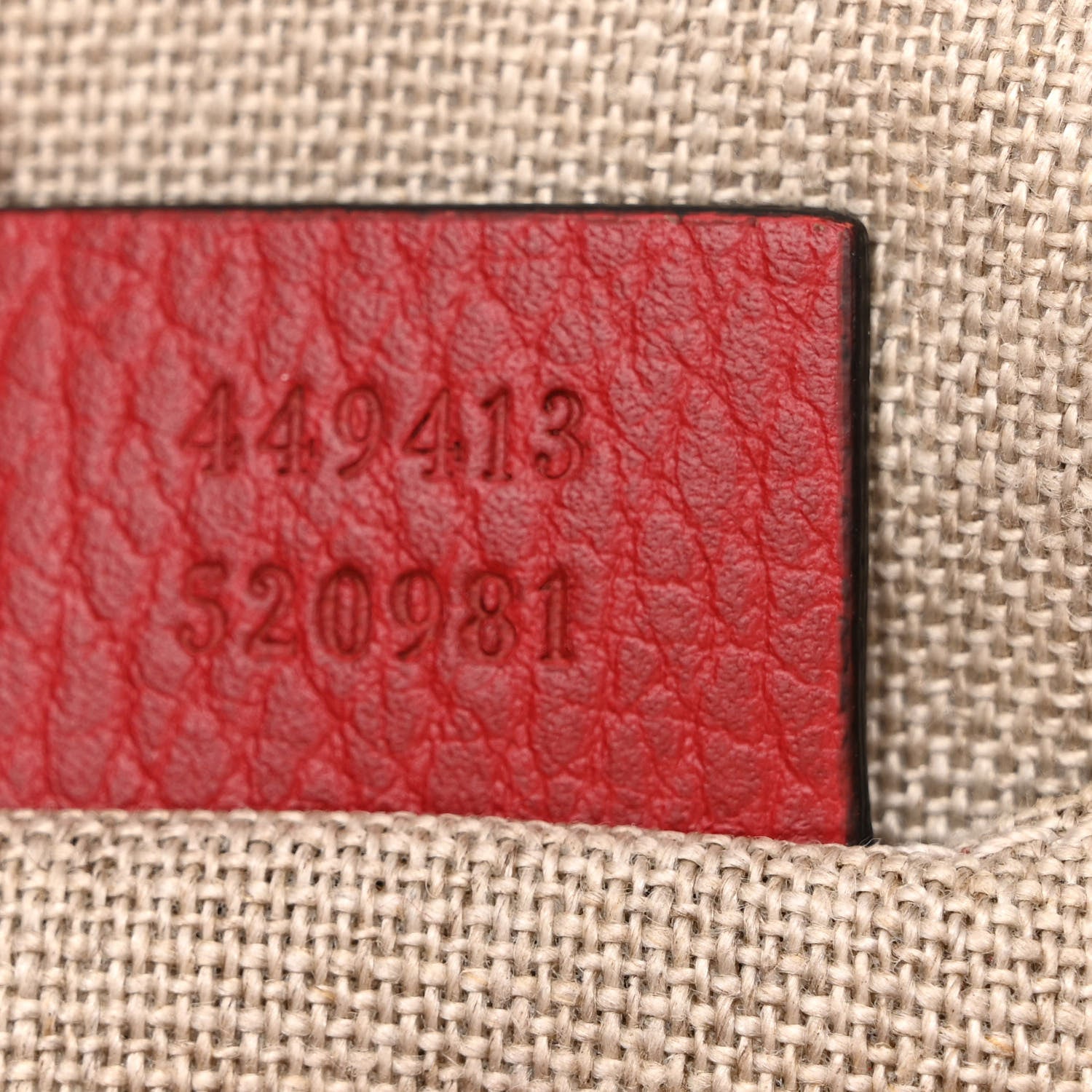 Gucci Monogram Mini Bree Messenger Bag Red 7 of 11