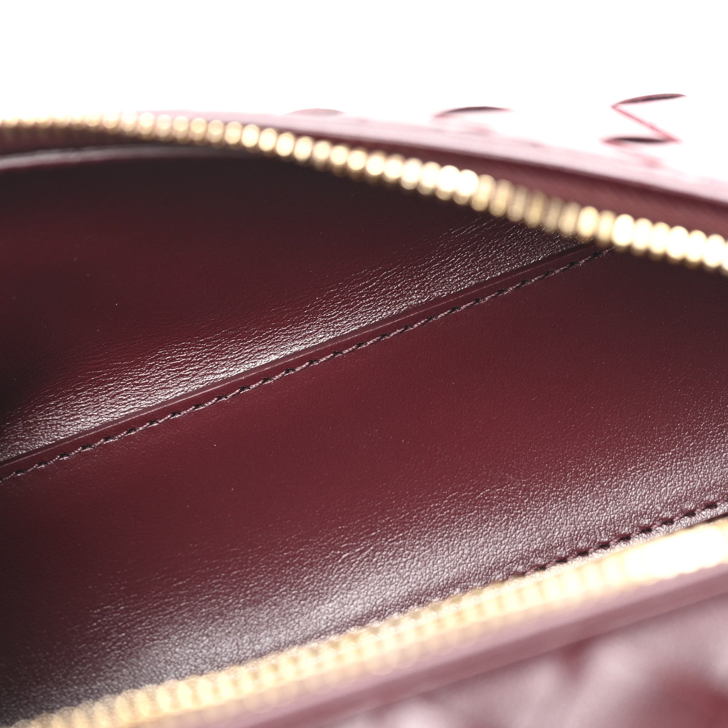 Bottega Veneta Nappa Intrecciato Bang Bang Vanity Case Barolo 5 of 9