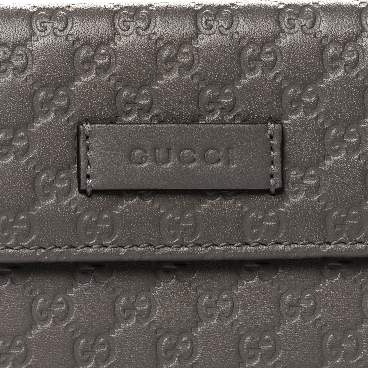 Soft Microguccissima Continental Zip Wallet Loess