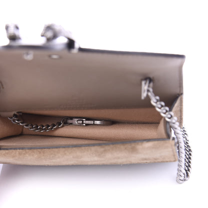 Gucci GG Supreme Monogram Super Mini Dionysus Shoulder Bag Taupe 4 of 8