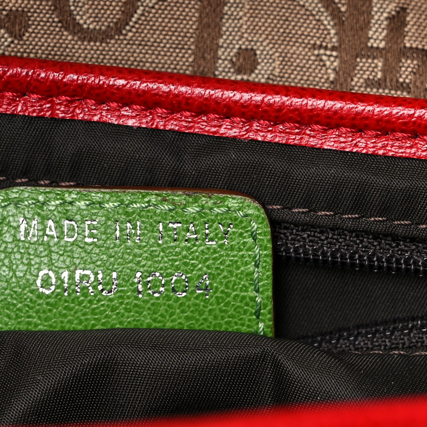 Monogram Rasta Saddle Bag Beige