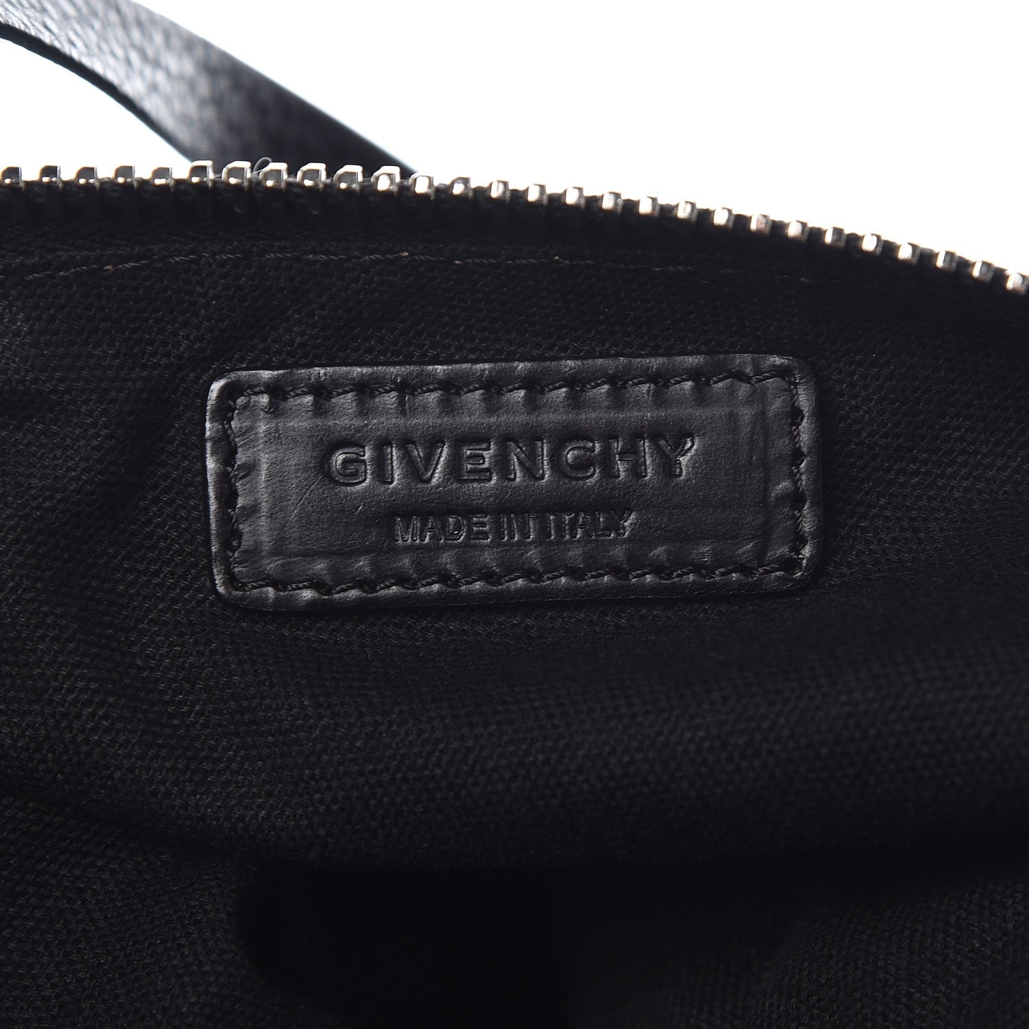Givenchy Pebbled Calfskin Pyramid Tote Black 6 of 7