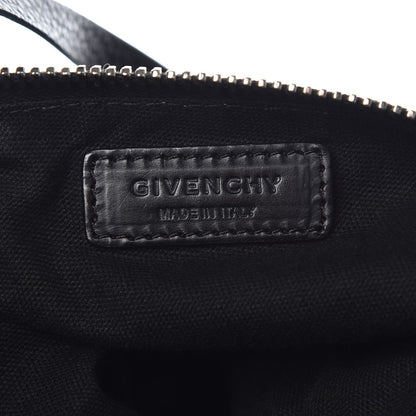 Givenchy Pebbled Calfskin Pyramid Tote Black 6 of 7