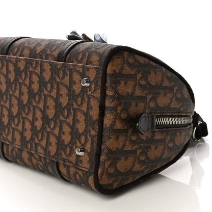 Christian Dior Monogram Trotter Romantique Boston Bag Brown 8 of 12