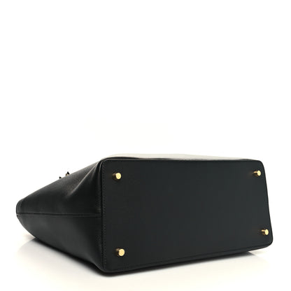 Celine Supple Calfskin Medium Conti Black 4 of 11