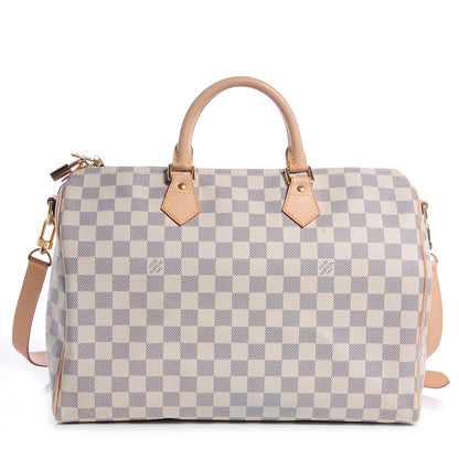 Louis Vuitton Damier Azur Speedy Bandouliere 35 1 of 8