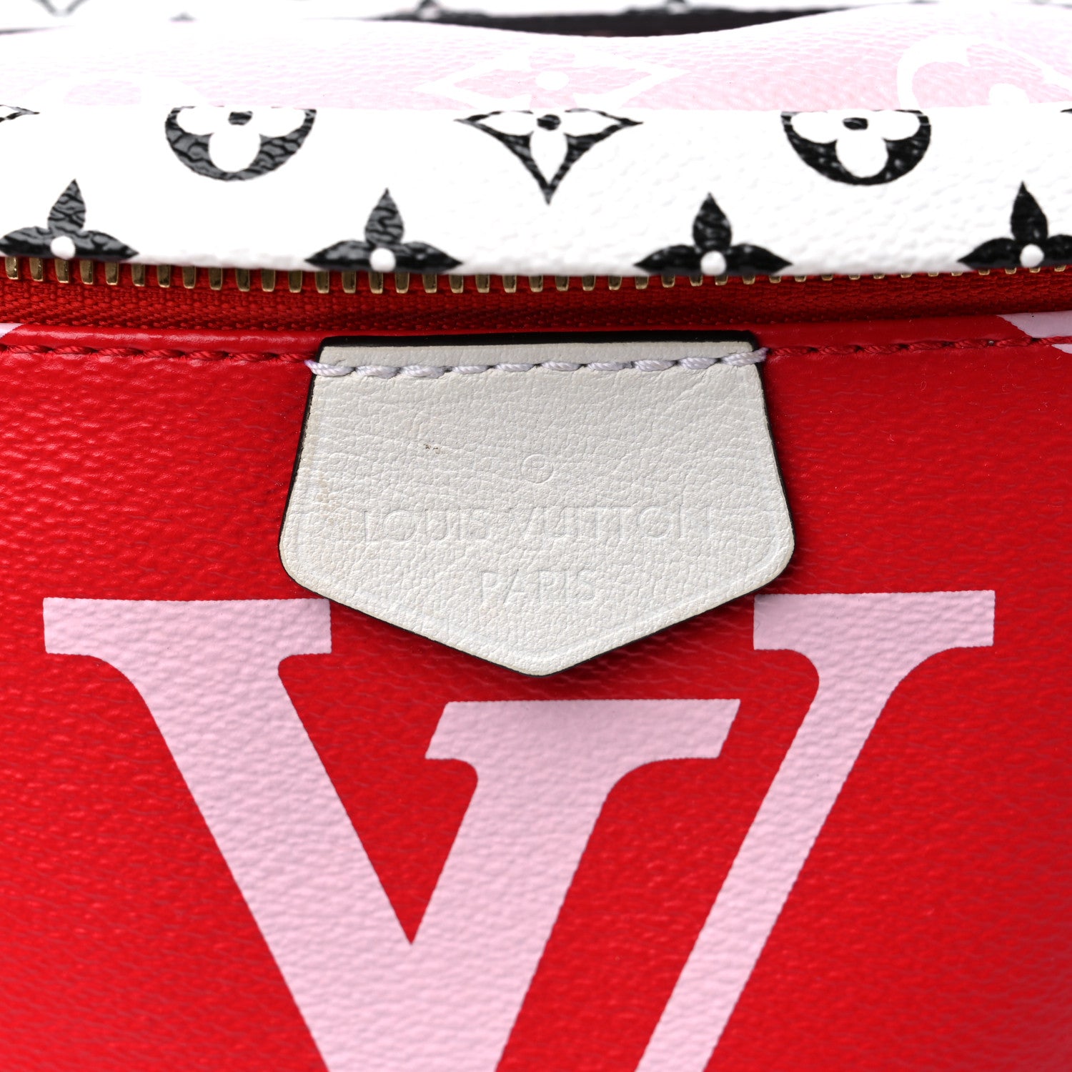 Louis Vuitton Monogram Giant Bumbag Rouge 10 of 11