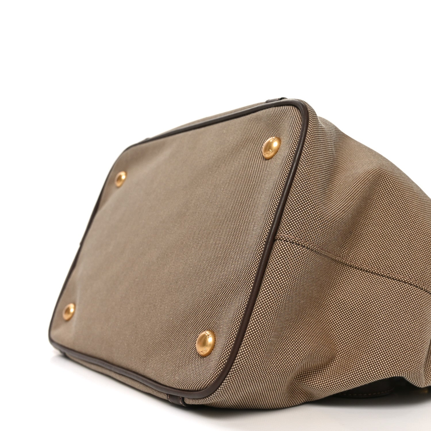 Prada Jacquard Logo Tote Corda Bruciato 8 of 9