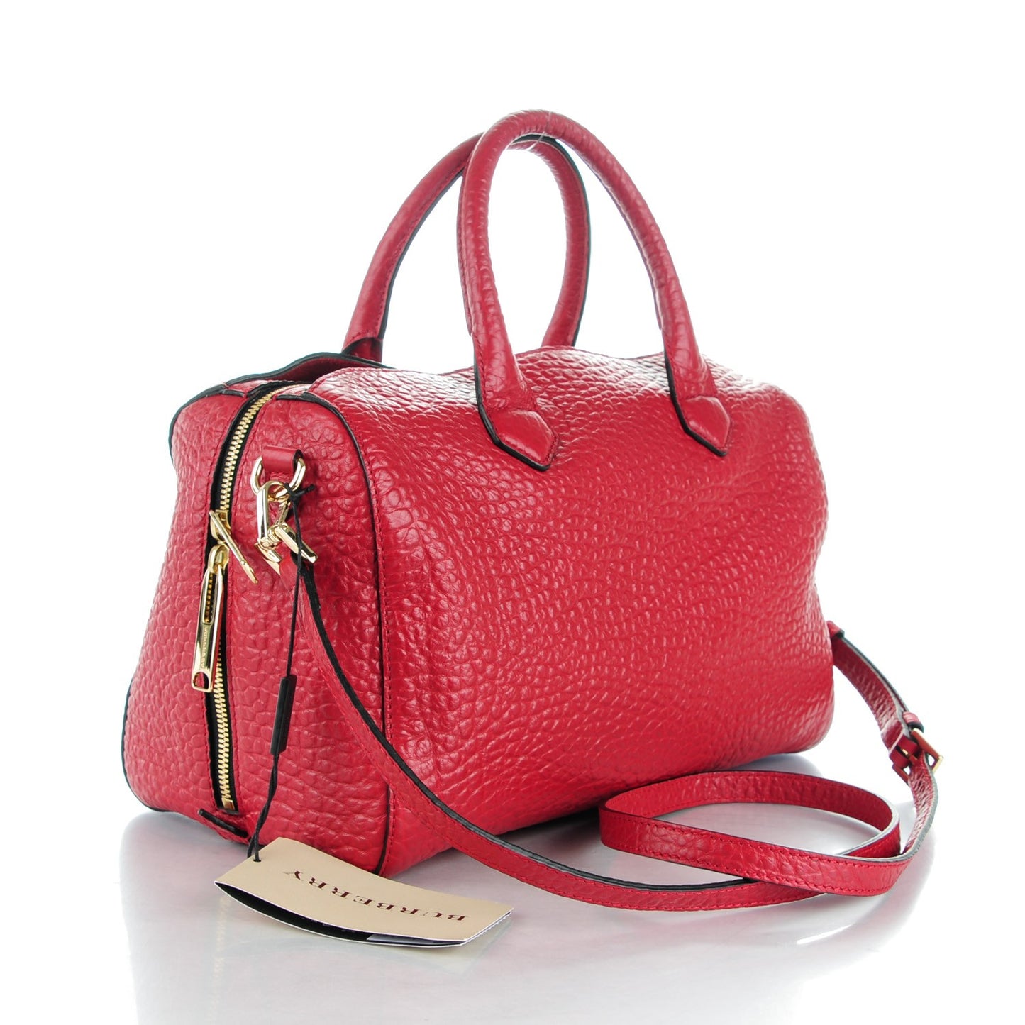Heritage Grain Medium Alchester Bowling Bag Military Red