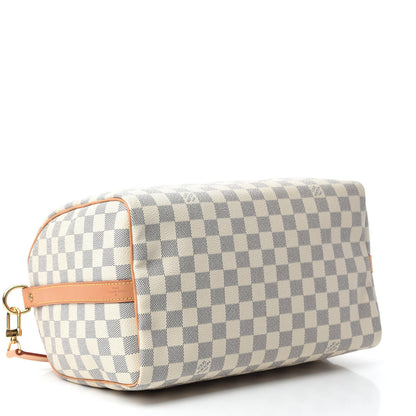 Louis Vuitton Damier Azur Speedy Bandouliere 30 5 of 12