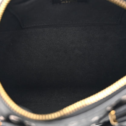 Louis Vuitton Empreinte Monogram Spring in the City Speedy Bandouliere 20 Black White Pink 5 of 9